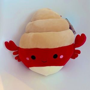 8” Squishmallow Indie the Hermit Crab